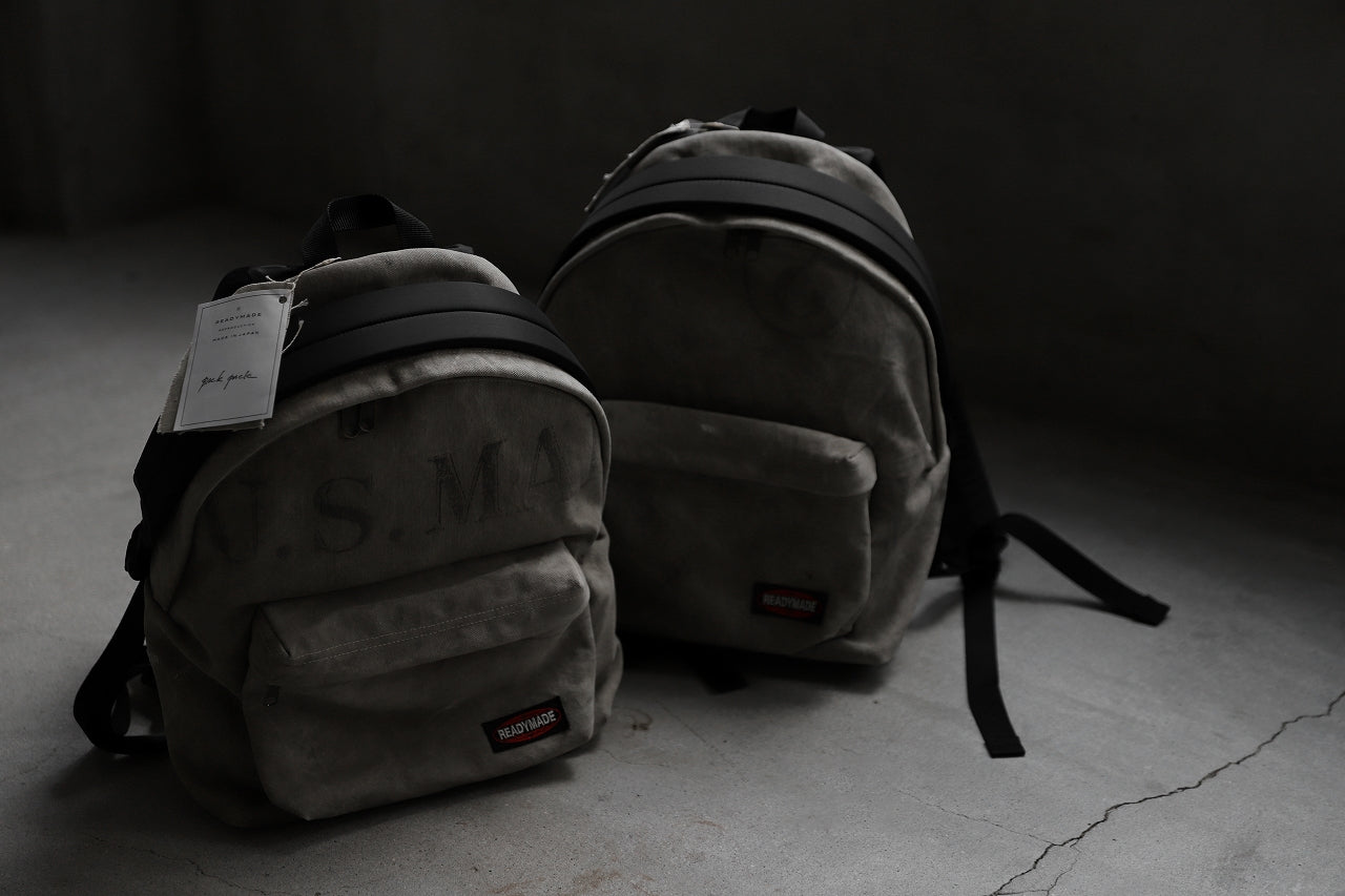 READYMADE BACK PACK (WHITE #B)