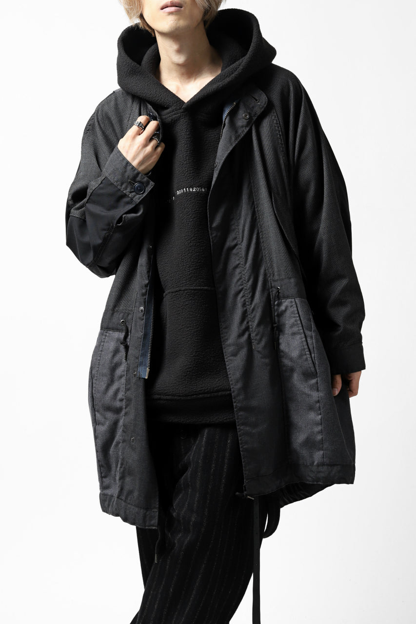 画像をギャラリービューアに読み込む, CHANGES VINTAGE REMAKE FIELD COAT (MULTI BLACK #B)