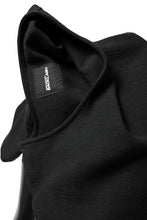 Load image into Gallery viewer, ISAMU KATAYAMA BACKLASH RELAX FIT PULLOVER SHIRT / DOBBY LINEN-COTTON (BLACK)