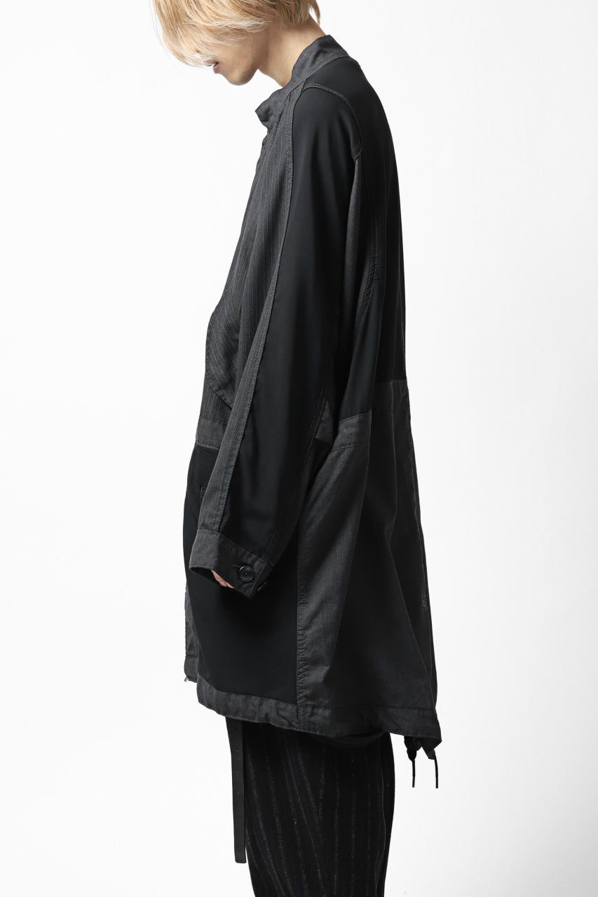 Load image into Gallery viewer, CHANGES VINTAGE REMAKE FIELD COAT (MULTI BLACK #A)