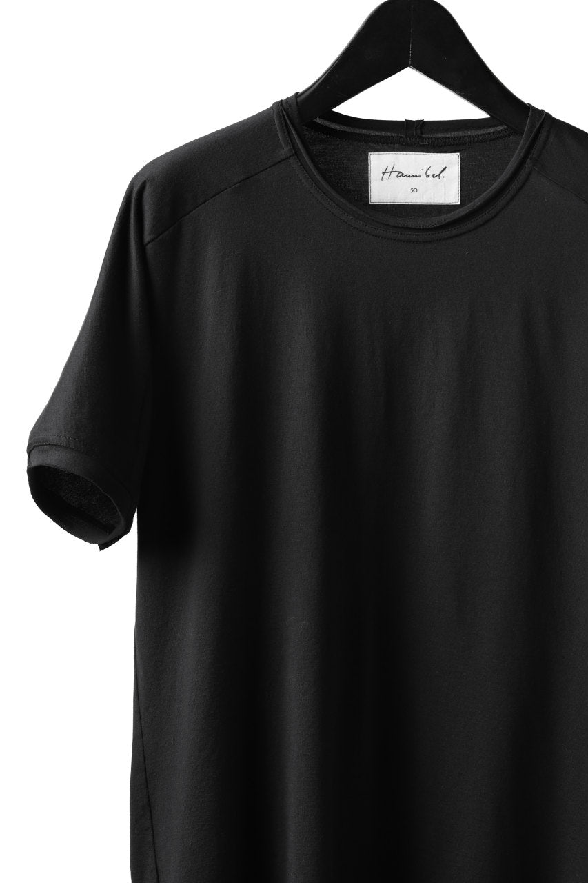 Hannibal. Rawcut Jersey T-Shirt / artur 110. (DRY BLACK)