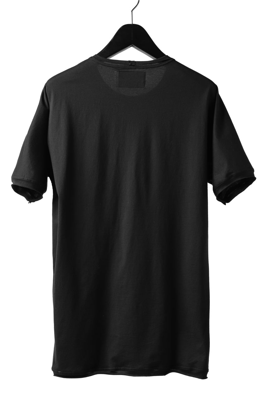 Hannibal. Rawcut Jersey T-Shirt / artur 110. (DRY BLACK)