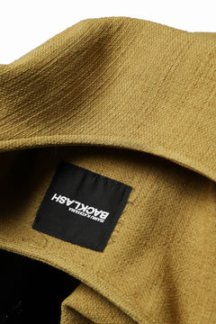 Load image into Gallery viewer, ISAMU KATAYAMA BACKLASH RELAX FIT PULLOVER SHIRT / DOBBY LINEN-COTTON (MUSTARD)