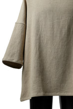 Load image into Gallery viewer, ISAMU KATAYAMA BACKLASH RELAX FIT PULLOVER SHIRT / DOBBY LINEN-COTTON (BEIGE)