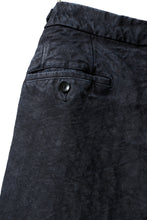 画像をギャラリービューアに読み込む, ISAMU KATAYAMA BACKLASH TAPERED TROUSERS / GARMENT NATURAL DYED LINEN CANVAS (INDIGO)