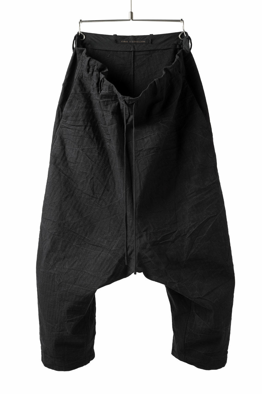 Load image into Gallery viewer, forme d&#39;expression Fisherman Pants (Black)