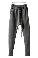 daub SWEAT SLIM JOGGER PANTS / COLD DYED JERSEY (GREY)