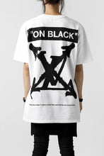 画像をギャラリービューアに読み込む, A.F ARTEFACT x buggy exclusive &quot;ON BLACK&quot; T-SHIRT (WHITE x RED)