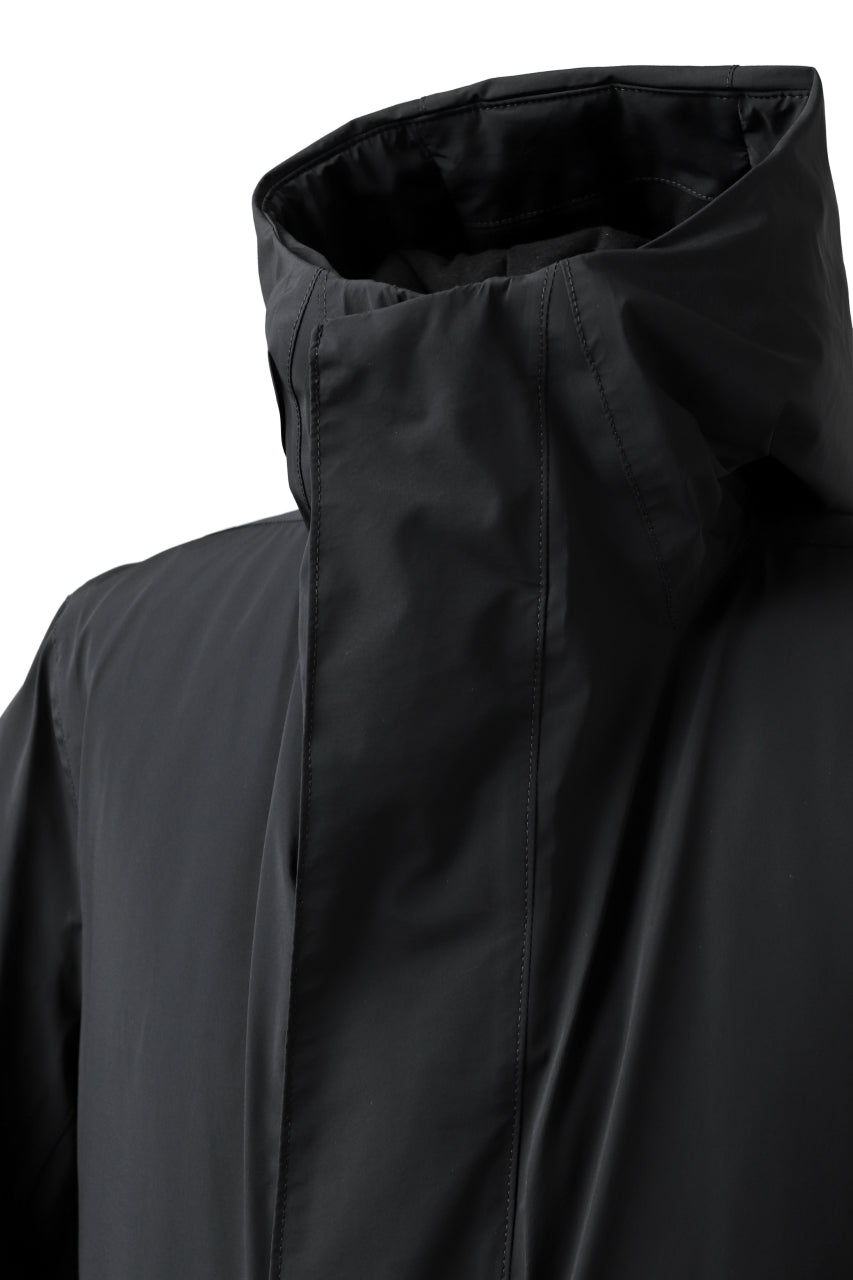 Hannibal. Waterproof Hoodie Jacket / Reyk 105. Thermore® (MAT BLACK)