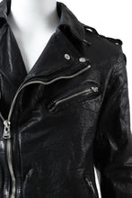 Load image into Gallery viewer, ISAMU KATAYAMA BACKLASH DOUBLE BREASTED JACKET / DOUBLE-SHOULDER OBJECT DYED (BLACK)