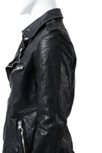 Load image into Gallery viewer, ISAMU KATAYAMA BACKLASH DOUBLE BREASTED JACKET / DOUBLE-SHOULDER OBJECT DYED (BLACK)