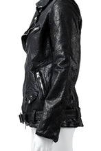 Load image into Gallery viewer, ISAMU KATAYAMA BACKLASH DOUBLE BREASTED JACKET / DOUBLE-SHOULDER OBJECT DYED (BLACK)