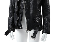 Load image into Gallery viewer, ISAMU KATAYAMA BACKLASH DOUBLE BREASTED JACKET / DOUBLE-SHOULDER OBJECT DYED (BLACK)