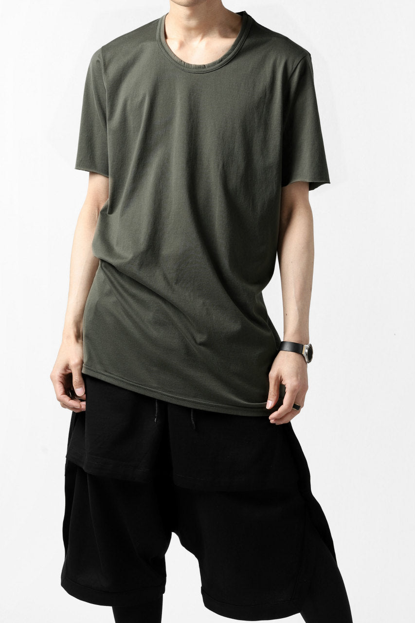 Load image into Gallery viewer, A.F ARTEFACT &quot;SUPERFINE&quot; LOOP-WHEELED T-SHIRT (KHAKI)