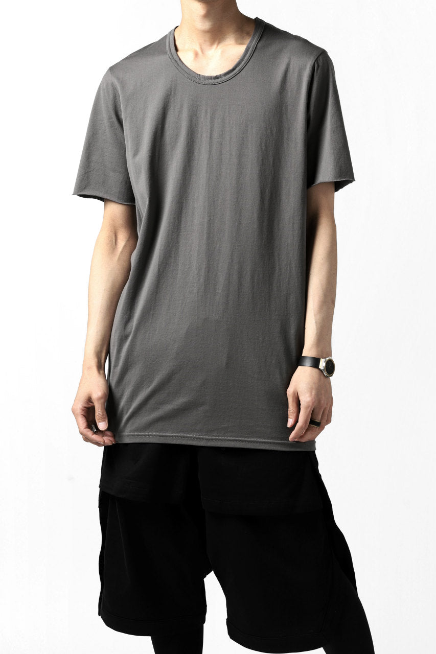 Load image into Gallery viewer, A.F ARTEFACT &quot;SUPERFINE&quot; LOOP-WHEELED T-SHIRT (GREY)