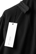 Load image into Gallery viewer, Pxxx OFF by PAL OFFNER / STRETCH COTTON SWEAT (BLACK)