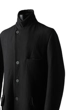 Load image into Gallery viewer, Hannibal. Romeo Long Tailor Coat (COAL BLACK)