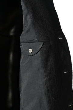 Load image into Gallery viewer, Hannibal. Romeo Long Tailor Coat (COAL BLACK)