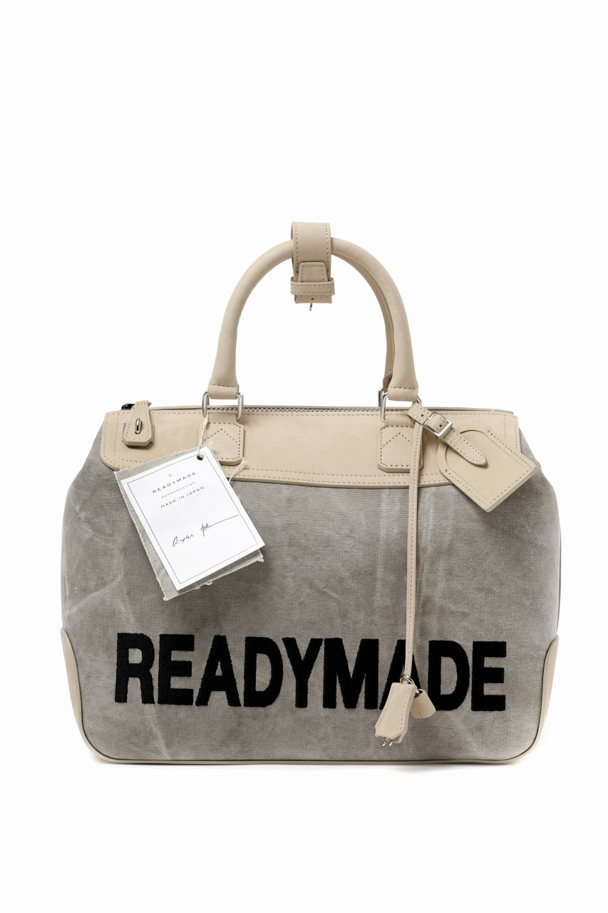 READYMADE GYM BAG MEDIUM (WHITE)