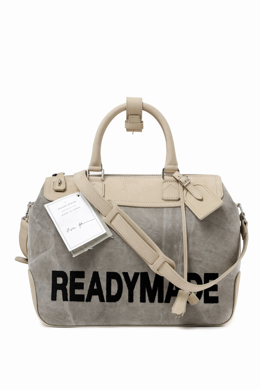 READYMADE GYM BAG MEDIUM (WHITE)