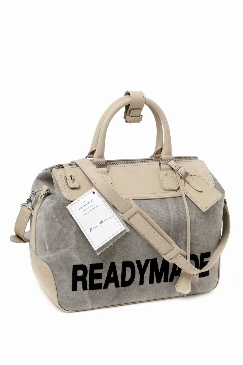 READYMADE GYM BAG MEDIUM (WHITE)