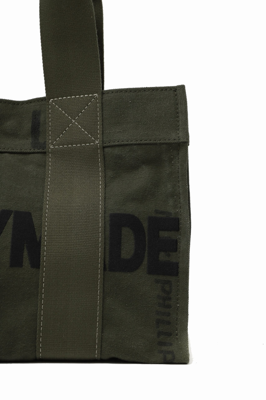 Load image into Gallery viewer, READYMADE EASY TOTE BAG SMALL (KHAKI #C)