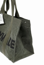 Load image into Gallery viewer, READYMADE EASY TOTE BAG LARGE (KHAKI #A)