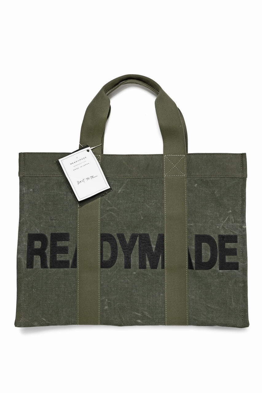 READYMADE EASY TOTE BAG レディメイド バッグ S 白 - バッグ