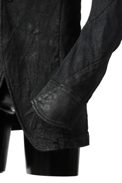 画像をギャラリービューアに読み込む, A.F ARTEFACT SHAWL COLLAR JACKET / SWITCH DENIM FABRIC (COATED BLACK)