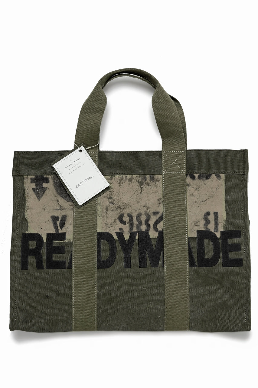 READYMADE EASY TOTE BAG レディメイド バッグ S 白 - バッグ