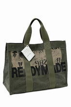 Load image into Gallery viewer, READYMADE EASY TOTE BAG LARGE (KHAKI #B)