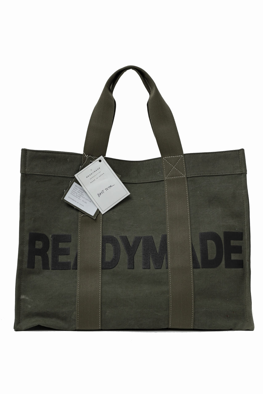 セカンドメル様　READYMADE EASY TOTE LARGE トートバッグ READYMADE EASY TOTE BAG LARGE (KHAKI #C) – LOOM OSAKA