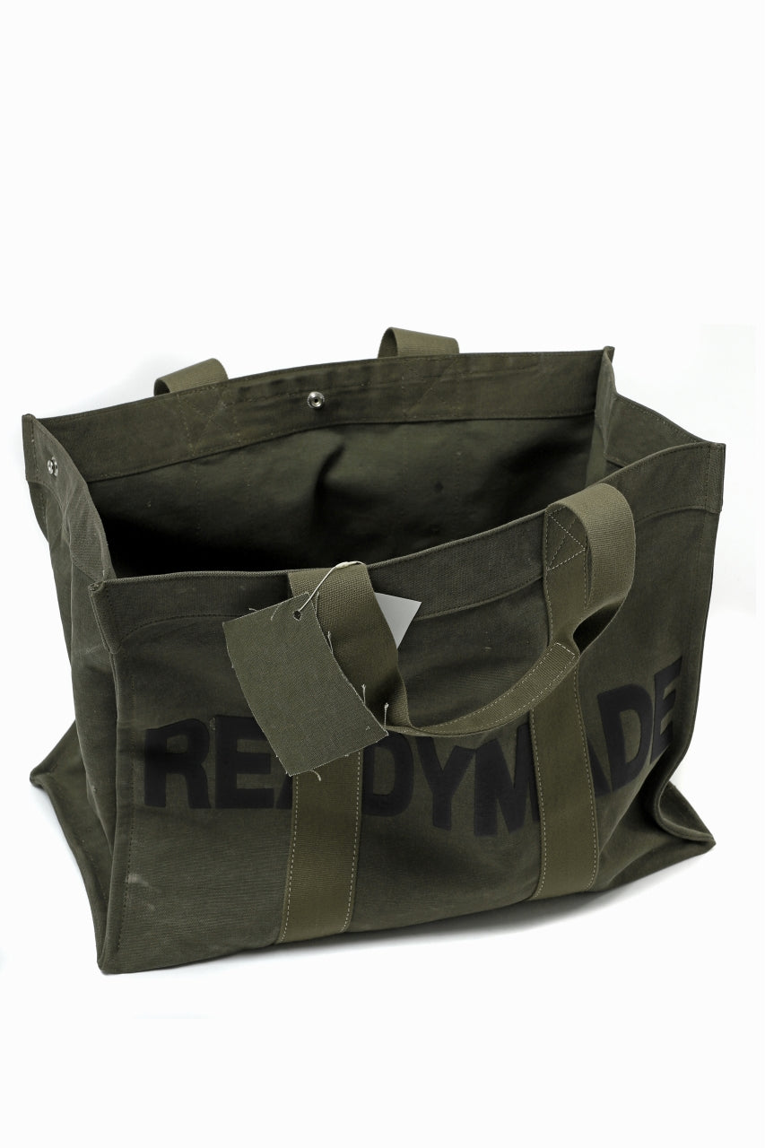 Load image into Gallery viewer, READYMADE EASY TOTE BAG LARGE (KHAKI #C)