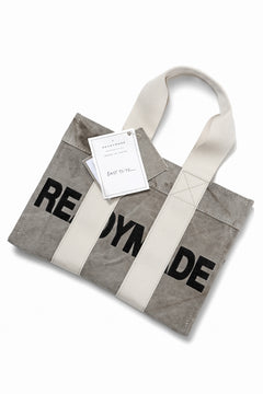 Load image into Gallery viewer, READYMADE EASY TOTE BAG SMALL (WHITE #C)