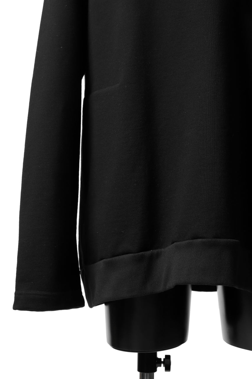 A.F ARTEFACT RELAX HOODIE PULL OVER TOP / SWEAT MEDIUM OZ (BLACK)