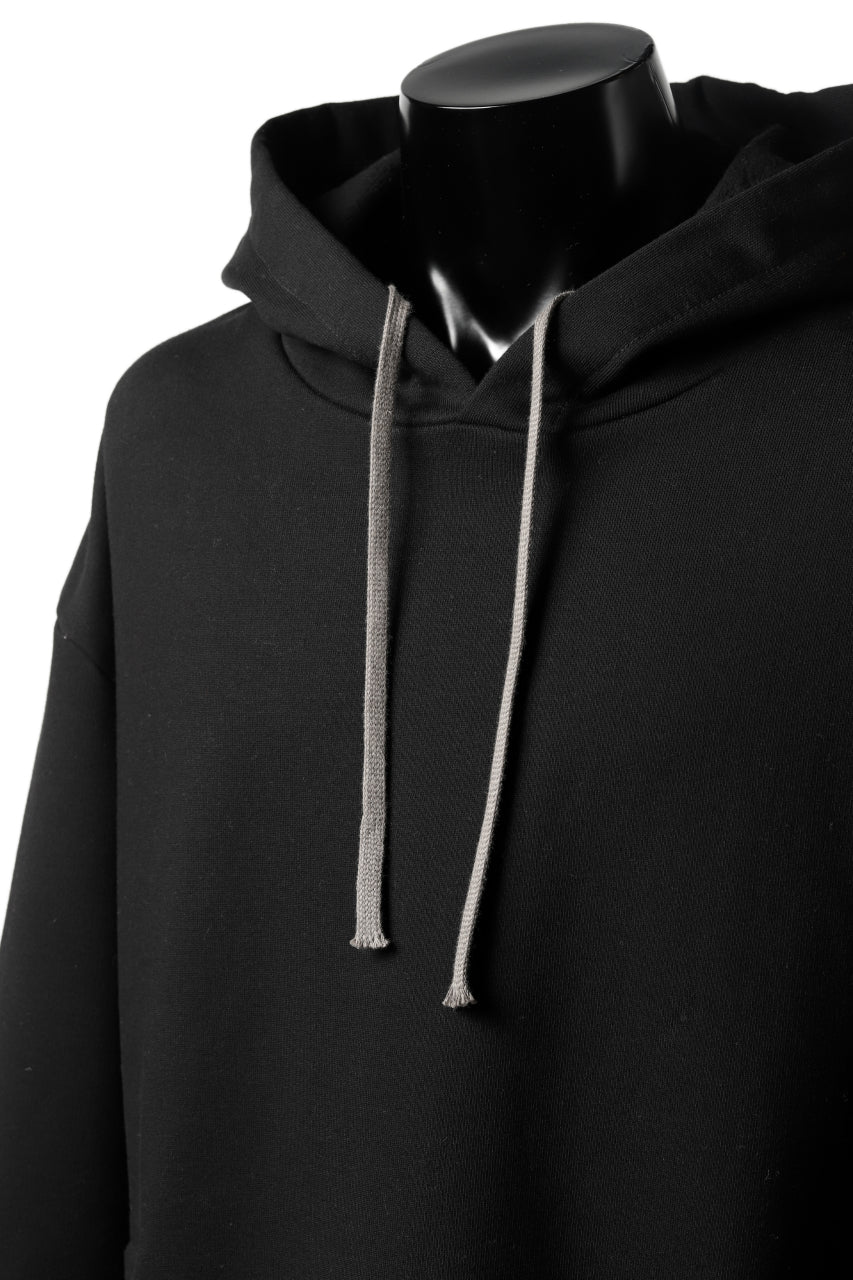 A.F ARTEFACT RELAX HOODIE PULL OVER TOP / SWEAT MEDIUM OZ (BLACK)