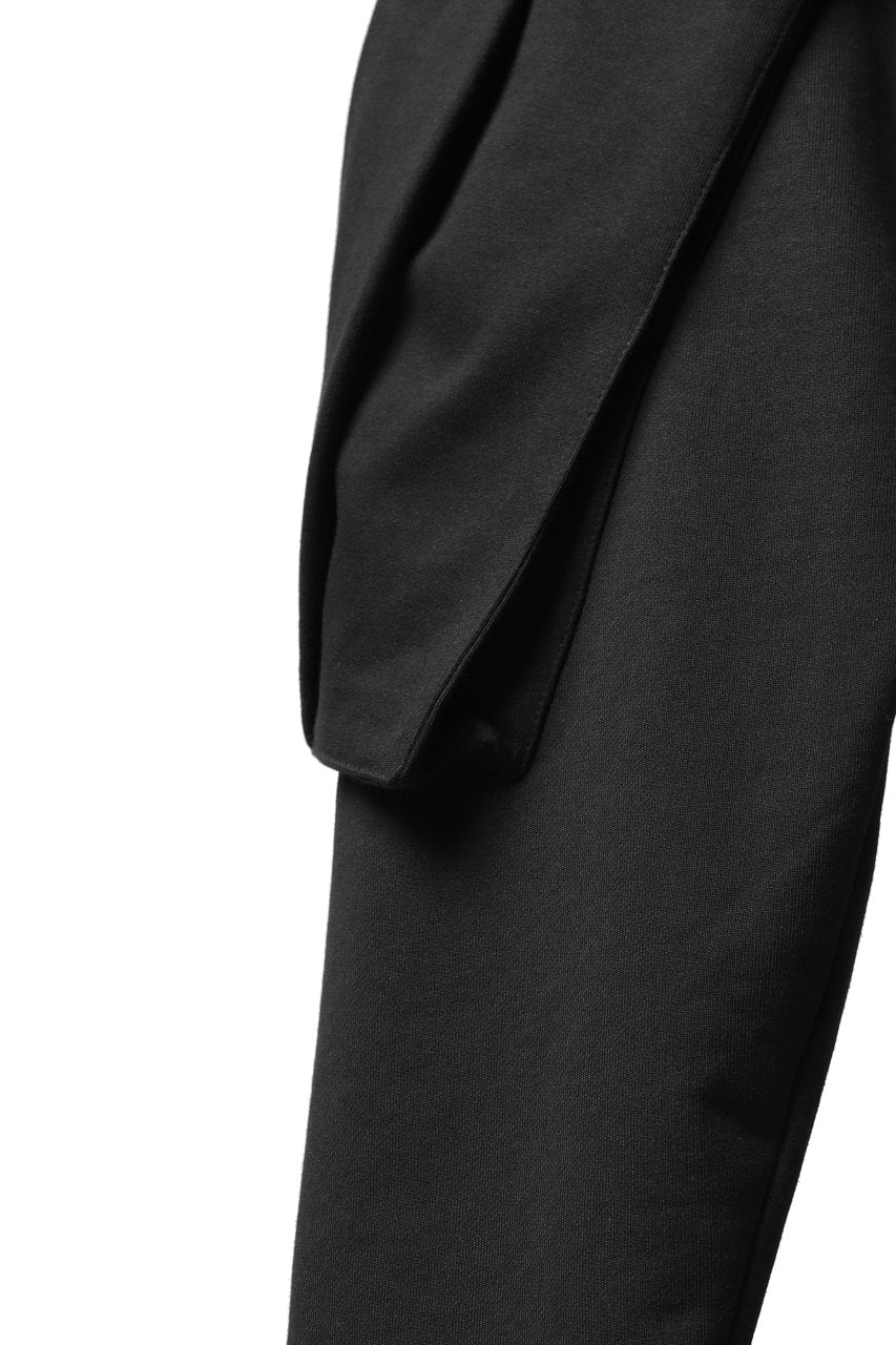 JOE CHIA CARGO POCKETED SWEAT PANTS (BLACK)