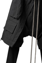 Load image into Gallery viewer, A.F ARTEFACT MILITARY SAROUEL PANTS / MULTI-COMBINATION (REACTIVE DYED BLACK)