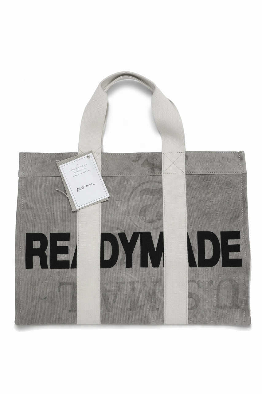 READYMADE EASY TOTE BAG LARGE (WHITE #B)