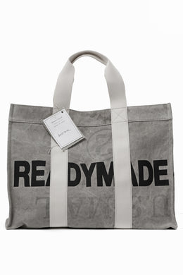 READYMADE EASY TOTE BAG LARGE (WHITE #B)