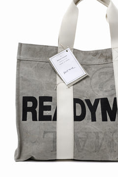 Load image into Gallery viewer, READYMADE EASY TOTE BAG LARGE (WHITE #B)