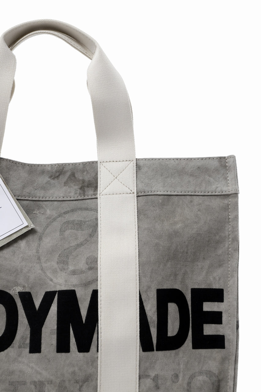 READYMADE EASY TOTE BAG LARGE (WHITE #B)