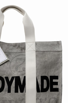 Load image into Gallery viewer, READYMADE EASY TOTE BAG LARGE (WHITE #B)