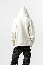 画像をギャラリービューアに読み込む, A.F ARTEFACT &quot;FLUFFY&quot; EMBROIDERED HOODIE / BomberFLEECE (IVORY)