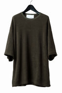 DEFORMATER.® OVER SIZED TOPS / DOUBLE SIDED SOFT PILE (KHAKI)