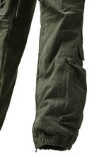 Load image into Gallery viewer, READYMADE CARGO PANTS (KHAKI GREEN #G)