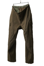 画像をギャラリービューアに読み込む, COLINA BDU PANTS / WASHABLE WOOL GABARDINE (OLIVE KHAKI)