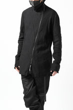 Load image into Gallery viewer, LEON EMANUEL BLANCK exclusive DISTORTION STRAIGHT JACKET / COLI CANVAS (BLACK)