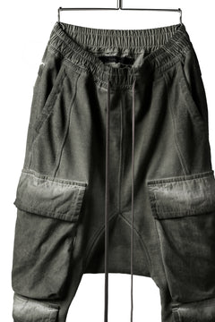 画像をギャラリービューアに読み込む, A.F ARTEFACT MILITARY SAROUEL PANTS / MULTI-COMBINATION (COLD DYED KHAKI)