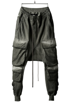 画像をギャラリービューアに読み込む, A.F ARTEFACT MILITARY SAROUEL PANTS / MULTI-COMBINATION (COLD DYED KHAKI)